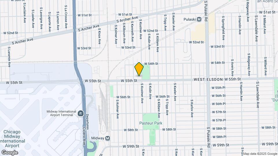 4400-4418 W 55th St Mapa y Detalles de la Ubicación