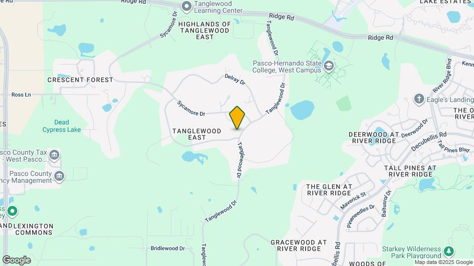 7755 Tanglewood Dr Map and Location Details