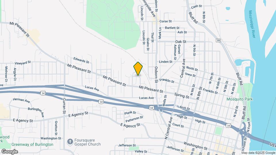 1301 Whitaker St Map and Location Details