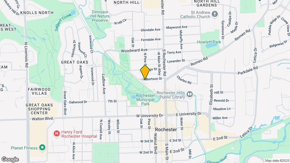 175 Albertson St Map and Location Details