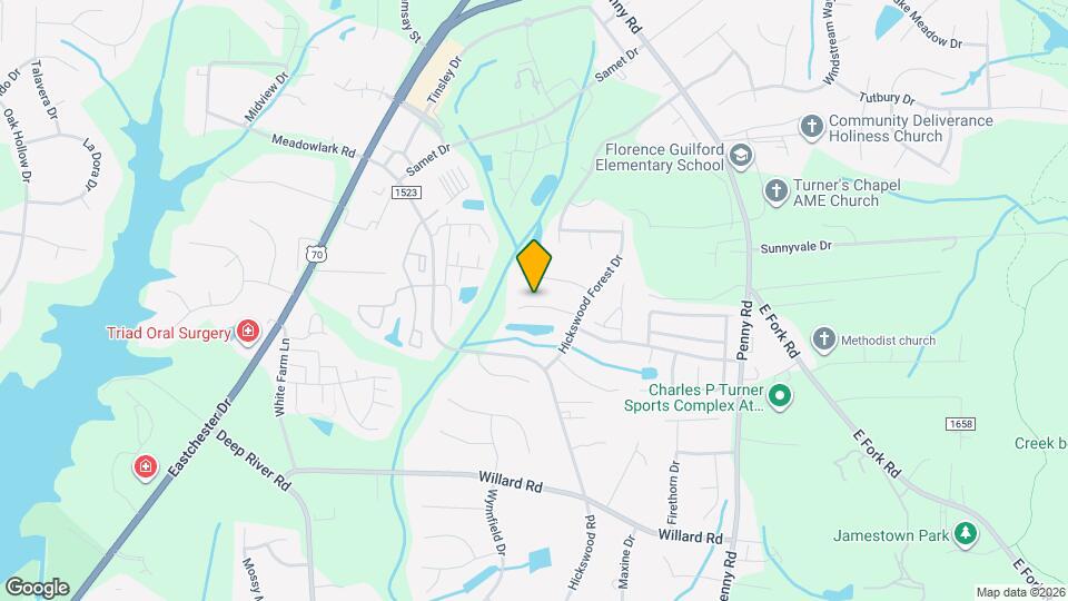 3871 Range Crest Ct Map and Location Details