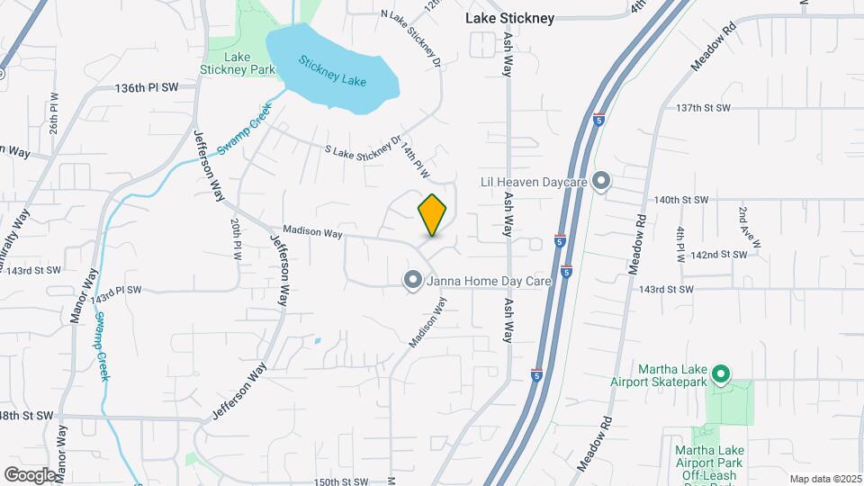 1308 141st Pl SW Map and Location Details