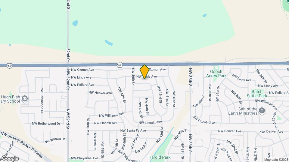 4311 NW Pollard Ave Map and Location Details