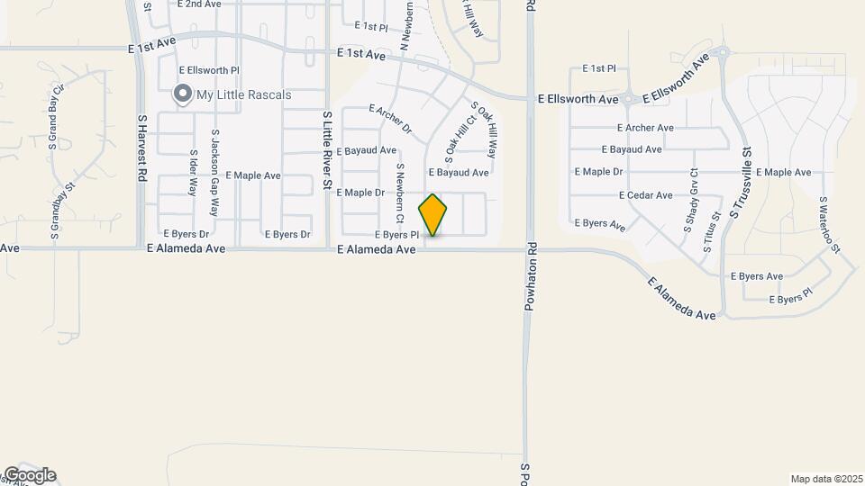 26116 E Byers Pl Map and Location Details