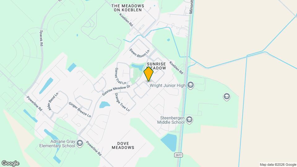 7203 Shining Mist Ln Map and Location Details