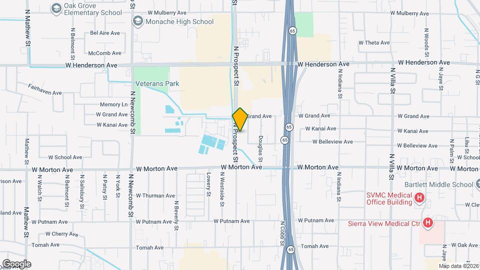 530 N Prospect St, Unit 530 Map and Location Details