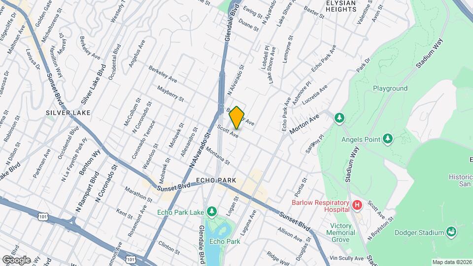 1905 Scott Ave Mapa y Detalles de la Ubicación