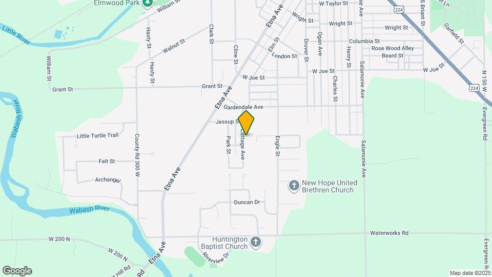 1645 Cottage Ave Map and Location Details