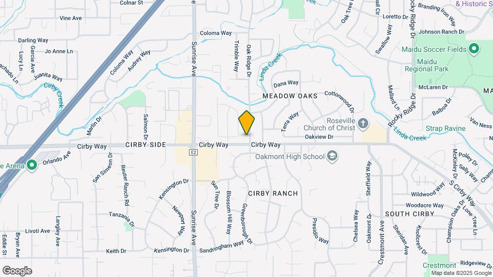 1116 Oak Ridge Dr Map and Location Details