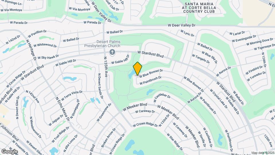 13343 W BOLERO Dr Map and Location Details