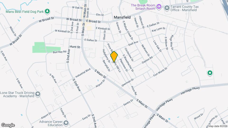 522 Blueberry Hill Ln Map and Location Details