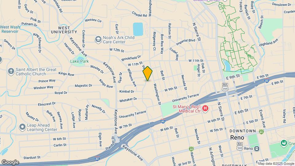 920 Vine St Map and Location Details