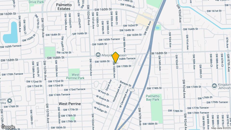 16955 SW 100th Ave Map and Location Details