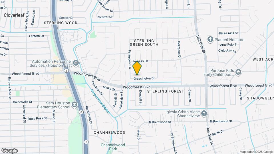 15117 Grassington Dr Map and Location Details