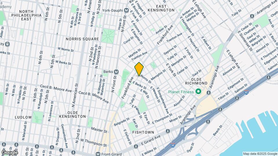 1853 Sepviva St Map and Location Details