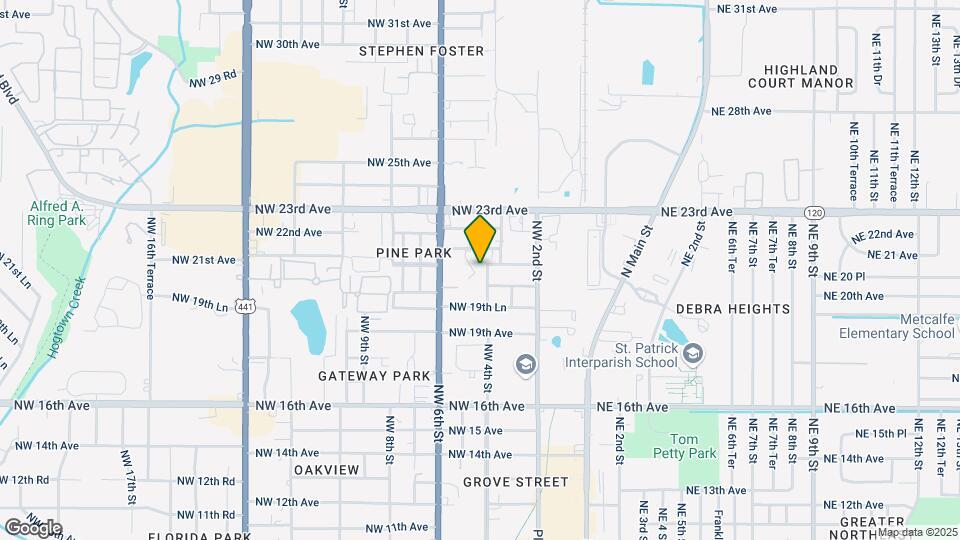 2130 NW 4th St Map and Location Details
