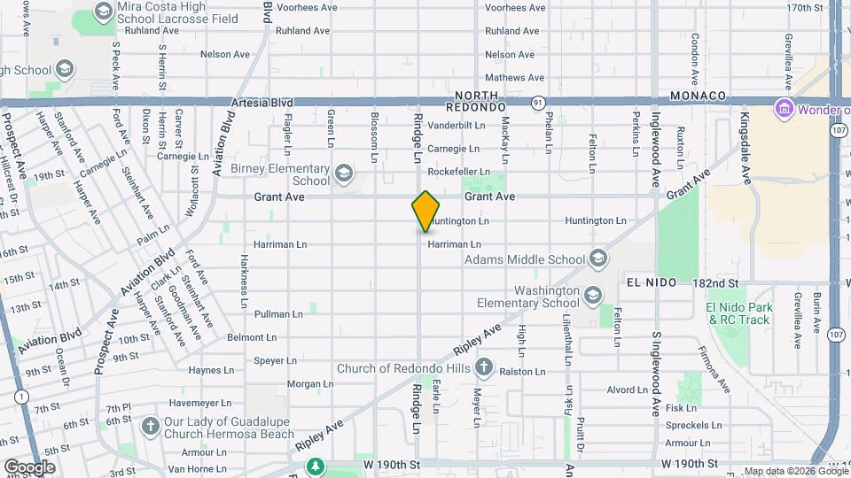 2203 Harriman Ln Map and Location Details