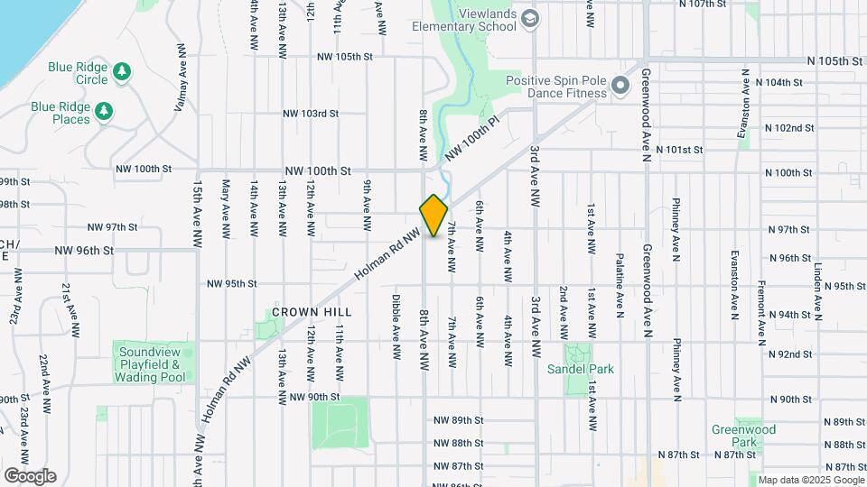 9546 8th Ave NW Map and Location Details