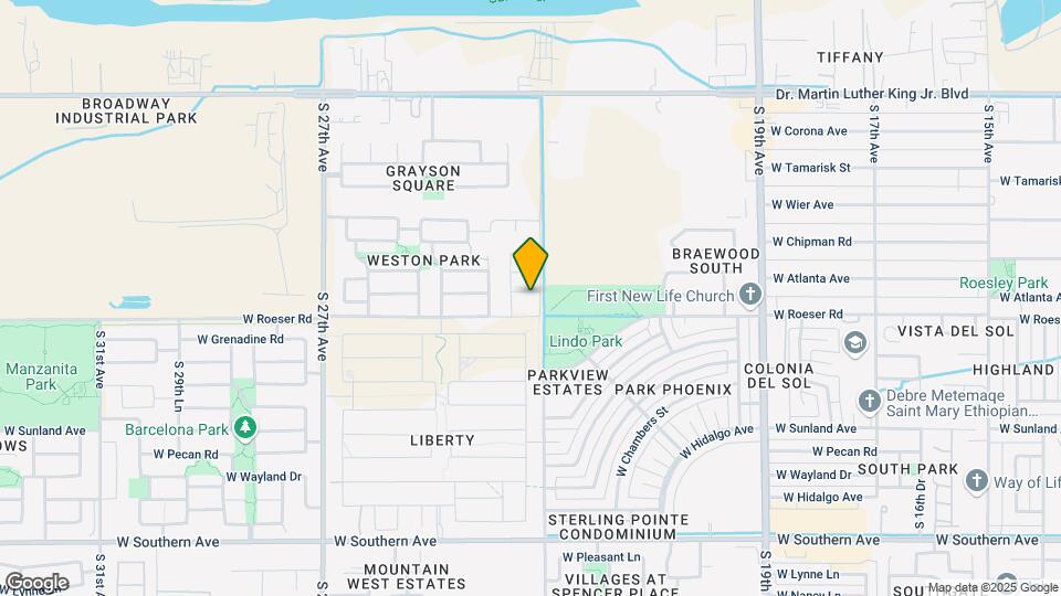 2321 W Mobile Ln Map and Location Details