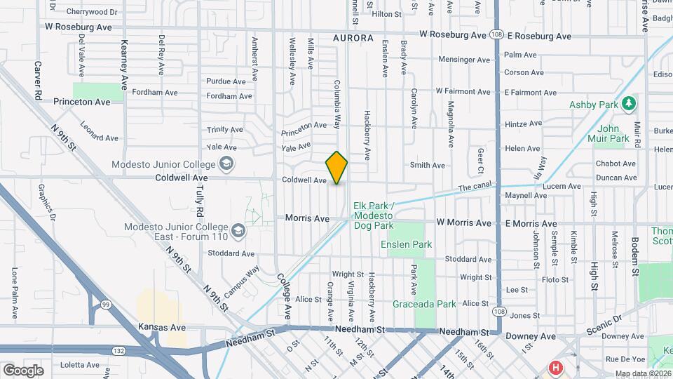 539 Terminal Ave Mapa y Detalles de la Ubicación