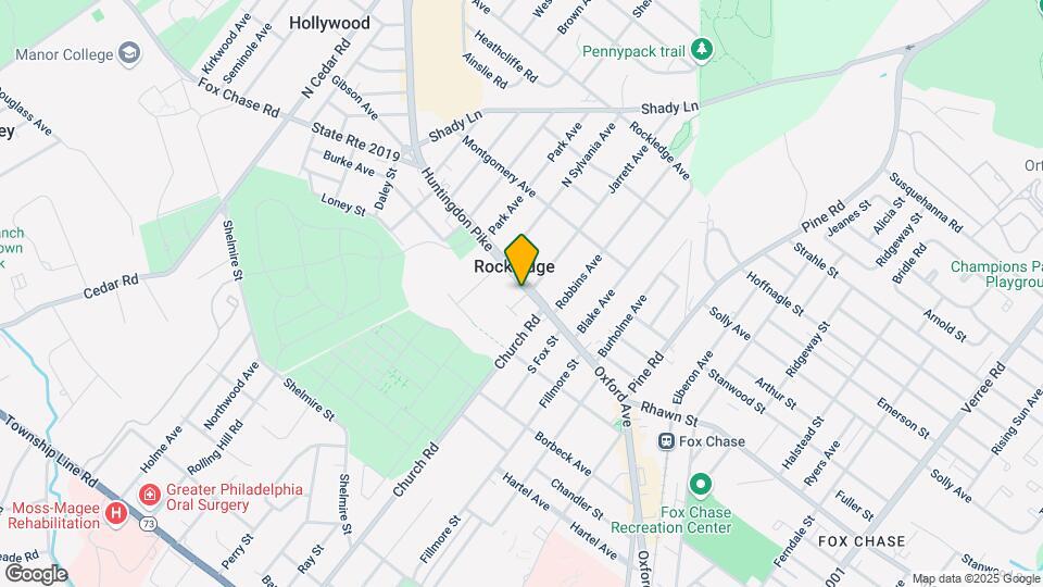 300 Huntingdon Pike, Unit 2B Map and Location Details