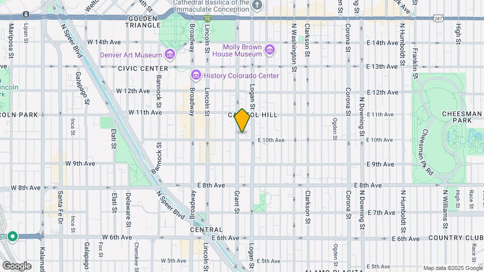 1000 Grant Map and Location Details