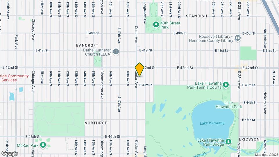 4237 Cedar Ave S Mapa y Detalles de la Ubicación