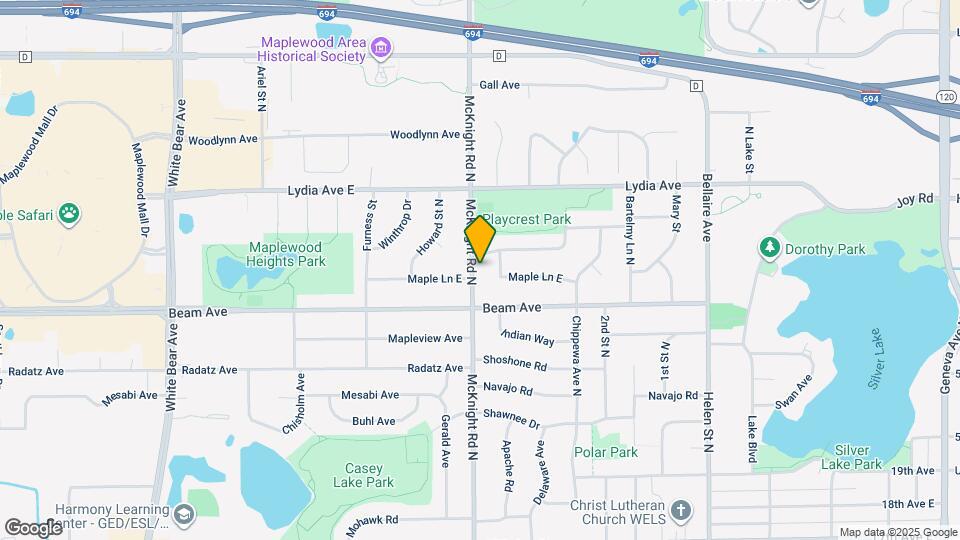 2922 McKnight Rd N Map and Location Details