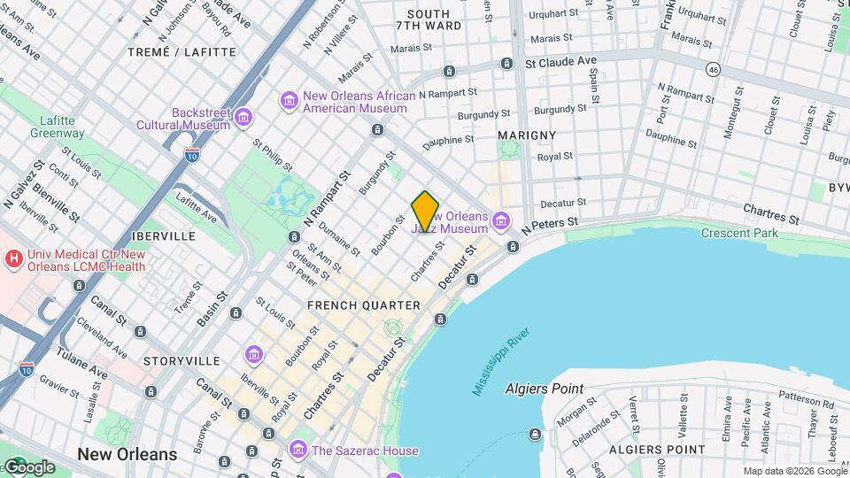 Le Trianon Condominiums Map and Location Details