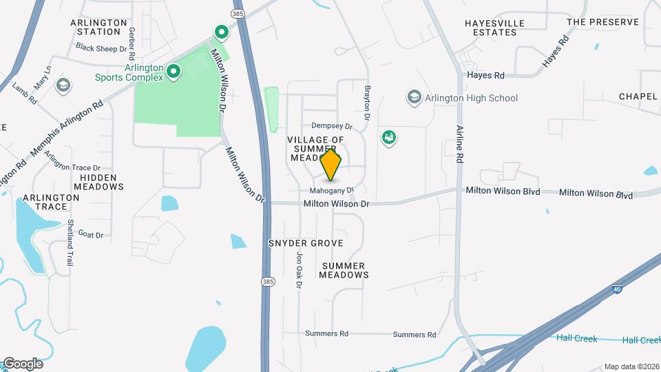 11626 Mahogany Dr Map and Location Details