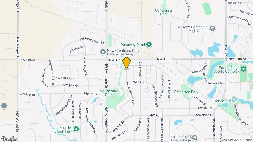 3219 NW Cedarwood Dr Map and Location Details