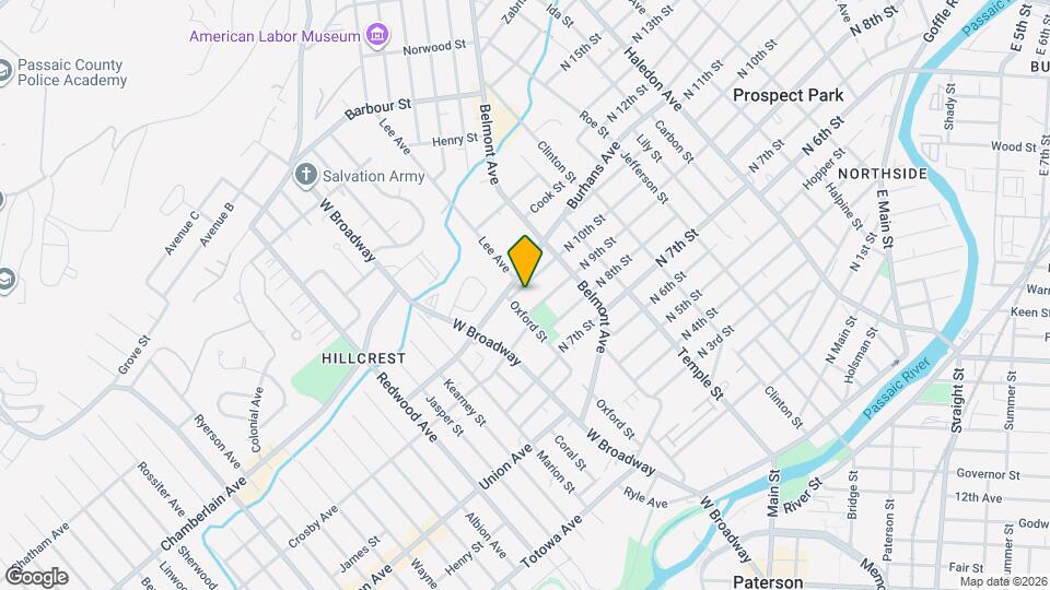 14 N 10th St Mapa y Detalles de la Ubicación