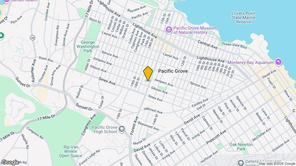 618 Forest Ave Map and Location Details