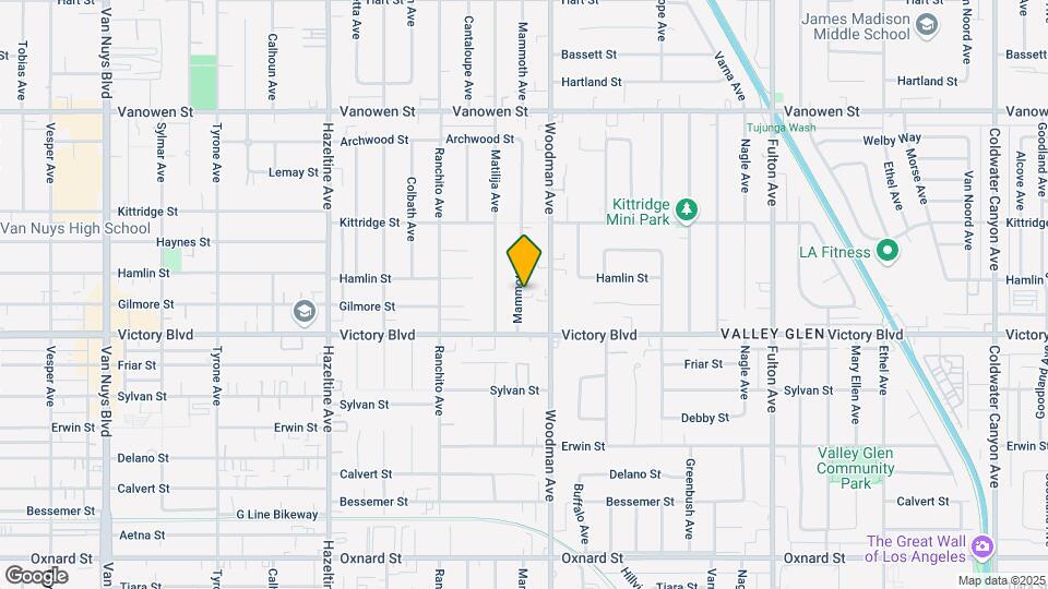 6444 Mammoth Ave Mapa y Detalles de la Ubicación