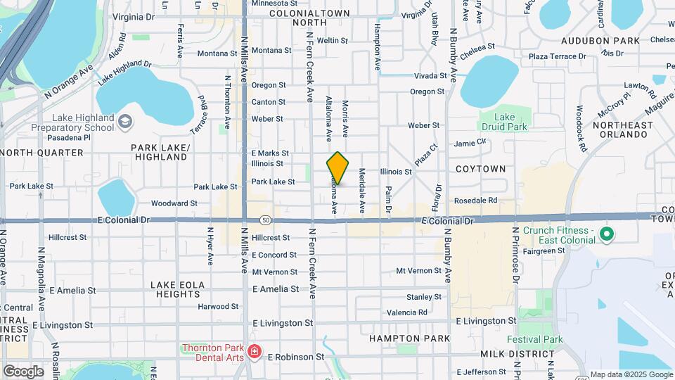 749 Altaloma Ave Mapa y Detalles de la Ubicación