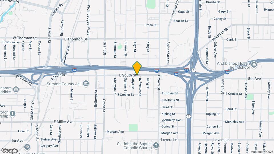 394 E South St Map and Location Details