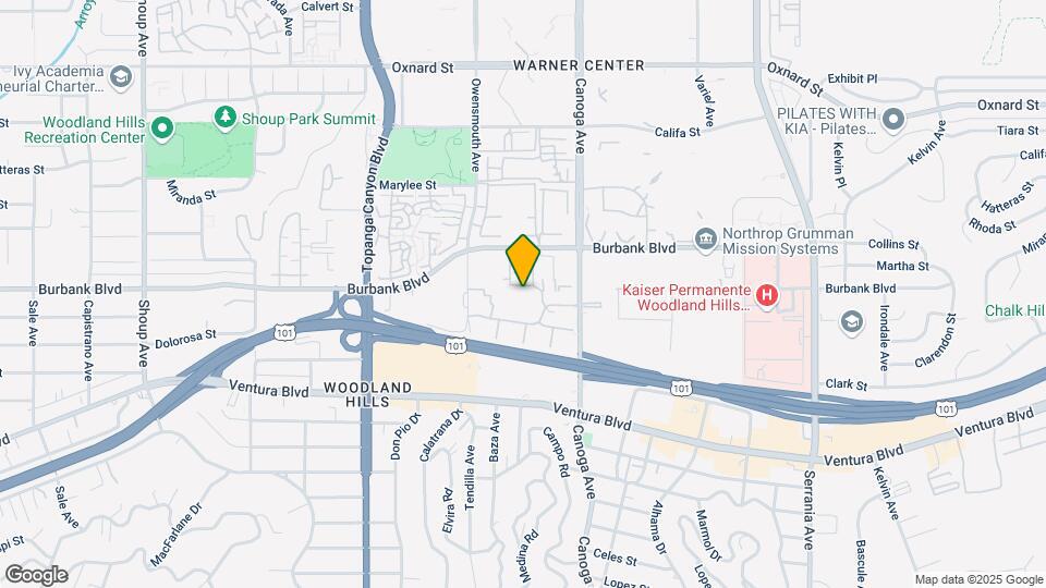 5565 Canoga Ave Map and Location Details