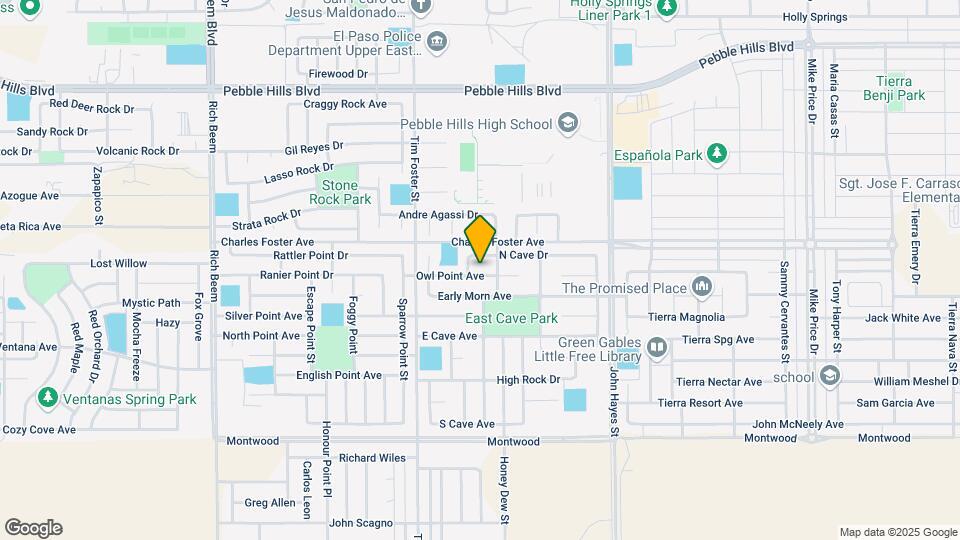 14329 Owl Point Ave Map and Location Details