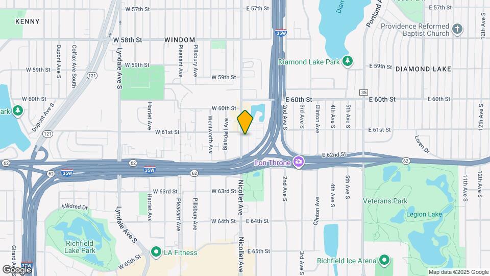 6115 Nicollet Ave, Unit 6113 Mapa y Detalles de la Ubicación