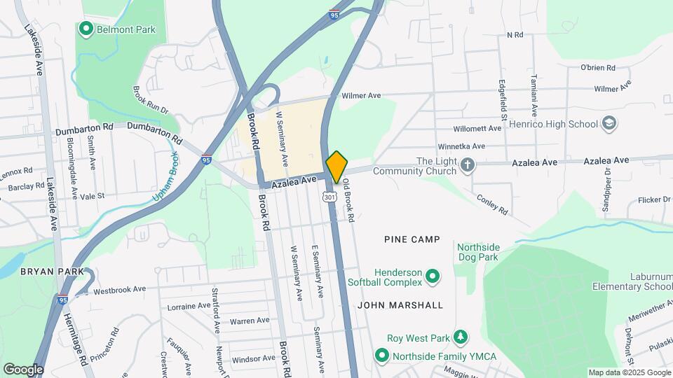 4915 Chamberlayne Ave Map and Location Details