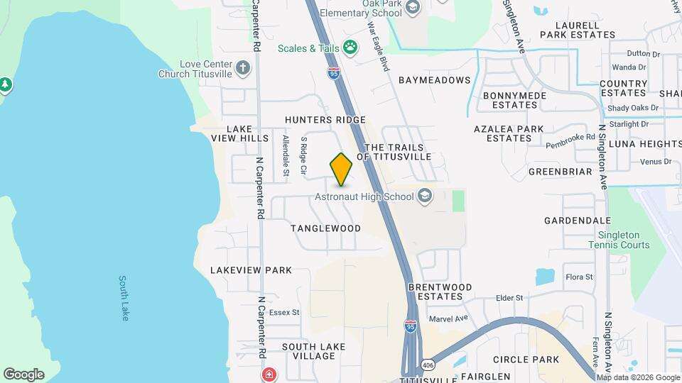 3950 Ridgewood Dr Map and Location Details