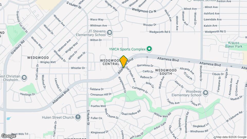 4429 Altamesa Blvd Map and Location Details