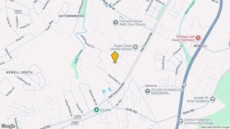 6351 Mosley Glen Dr Map and Location Details