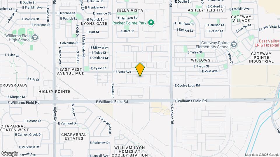 2251 S Osborn Ln Mapa y Detalles de la Ubicación