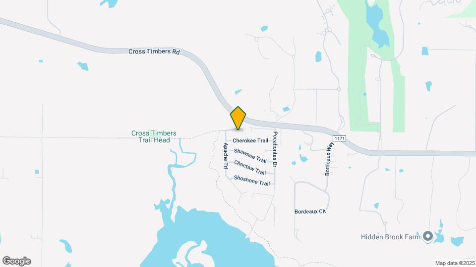 9217 Old Cross Timbers Rd Map and Location Details