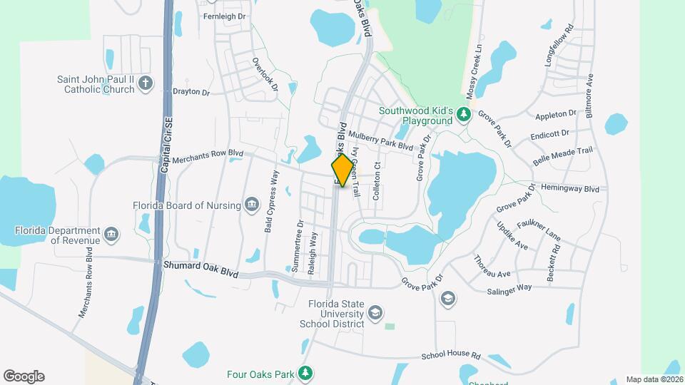 4065 Four Oaks Blvd Map and Location Details