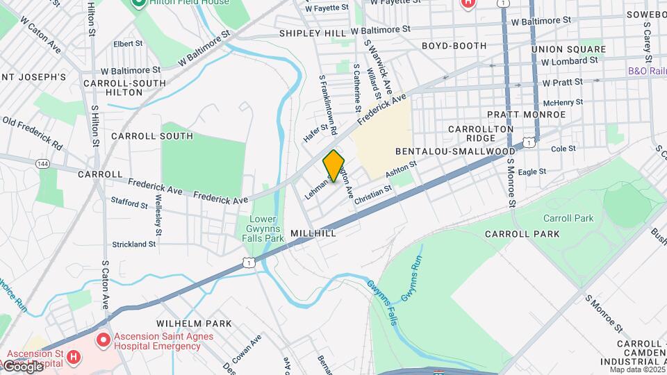 2636 Dulany St Map and Location Details