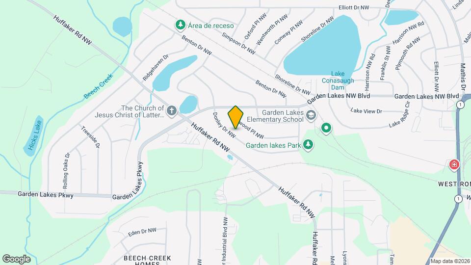 32 Donley Dr NW Map and Location Details