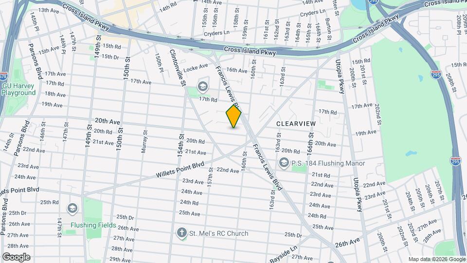 157-43 20th Ave Mapa y Detalles de la Ubicación