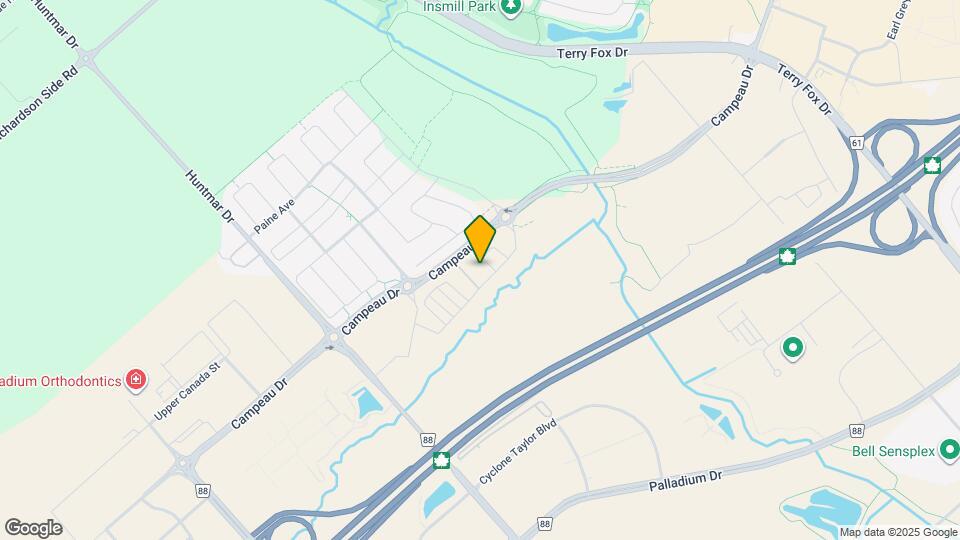 911 Creekway Private Map and Location Details